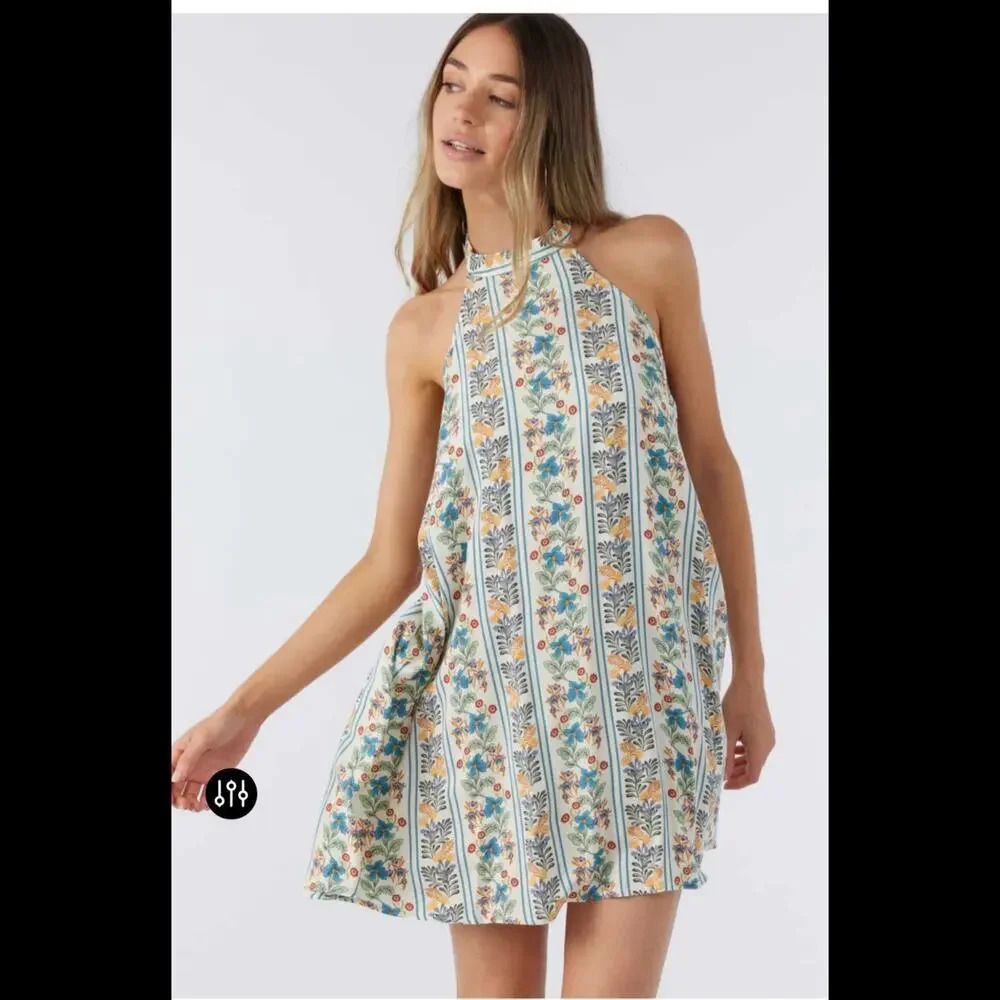 O'Neil Tatum Halter Tank Dress